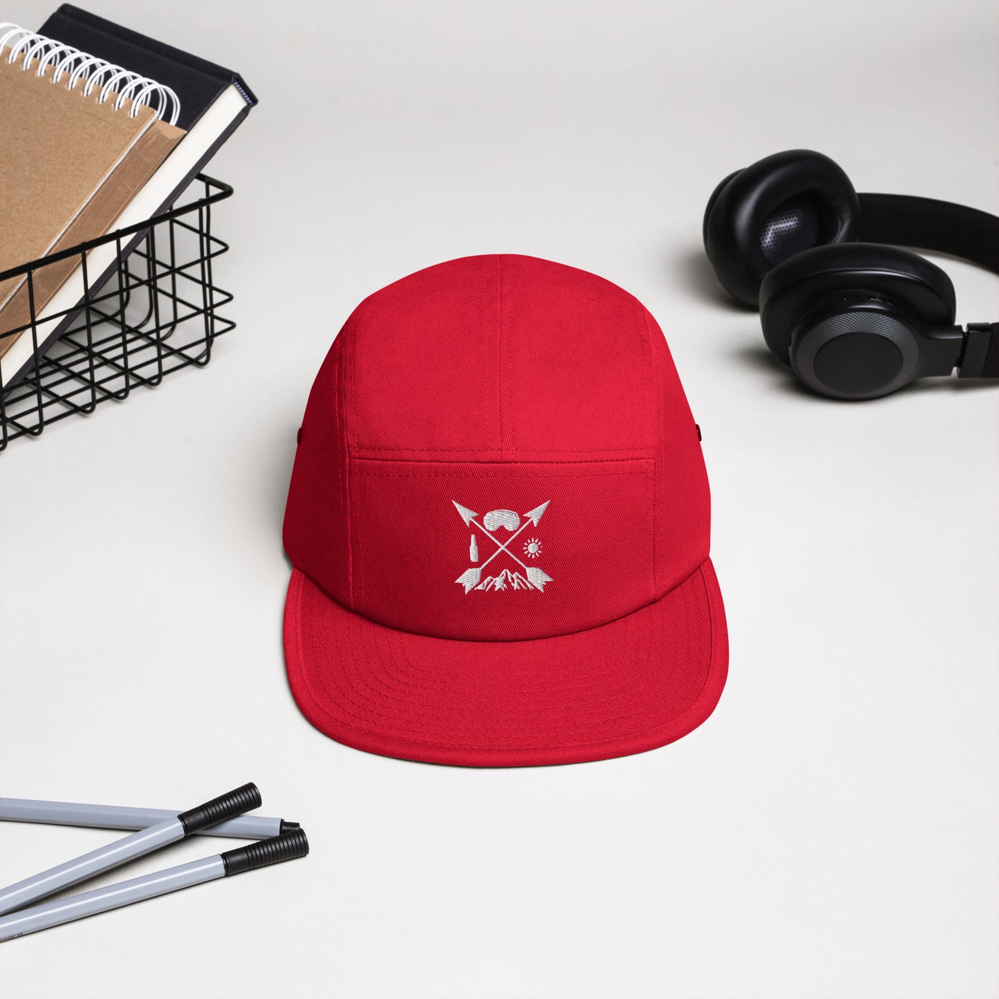 Compass Rose Five Panel Cap