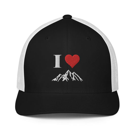 I <3 Mountains Trucker Hat