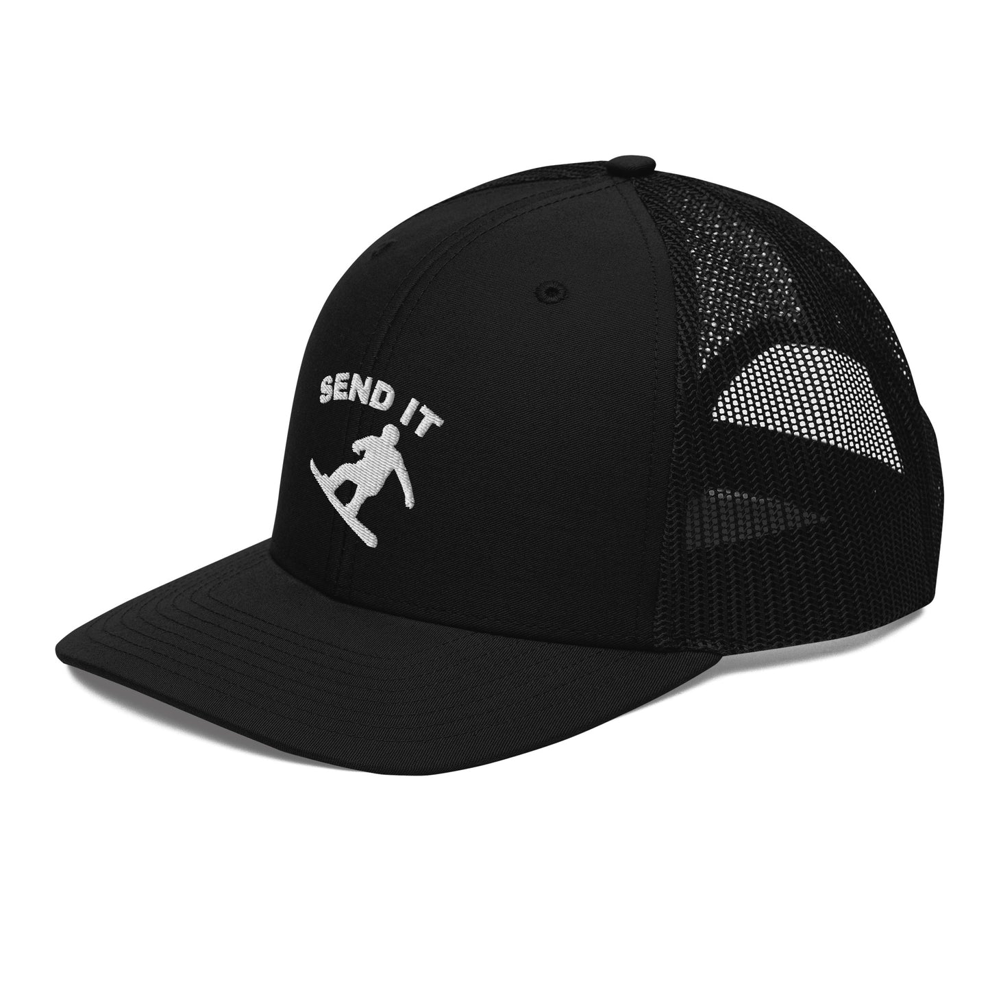 Snowboard Send It Trucker Cap