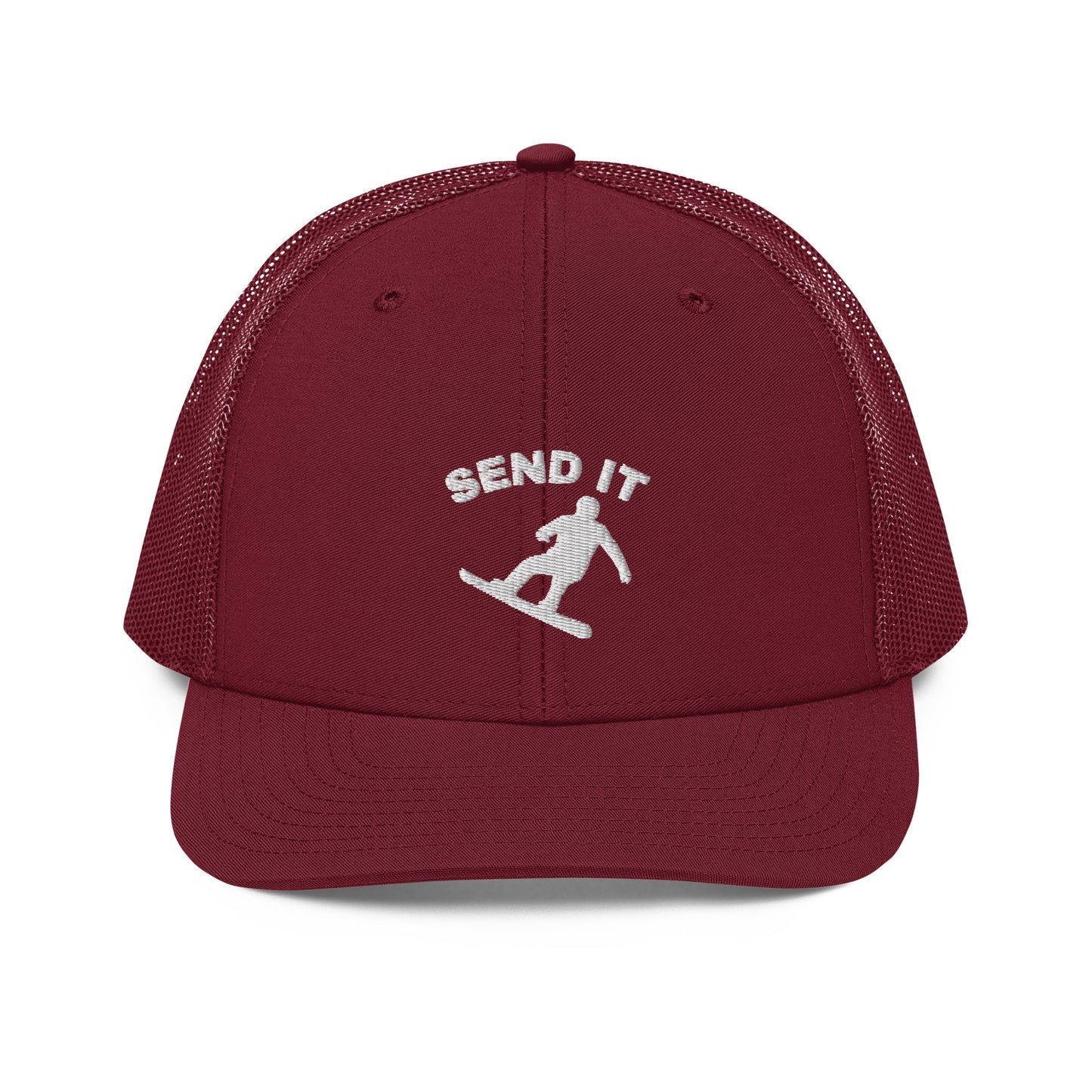 Snowboard Send It Trucker Cap