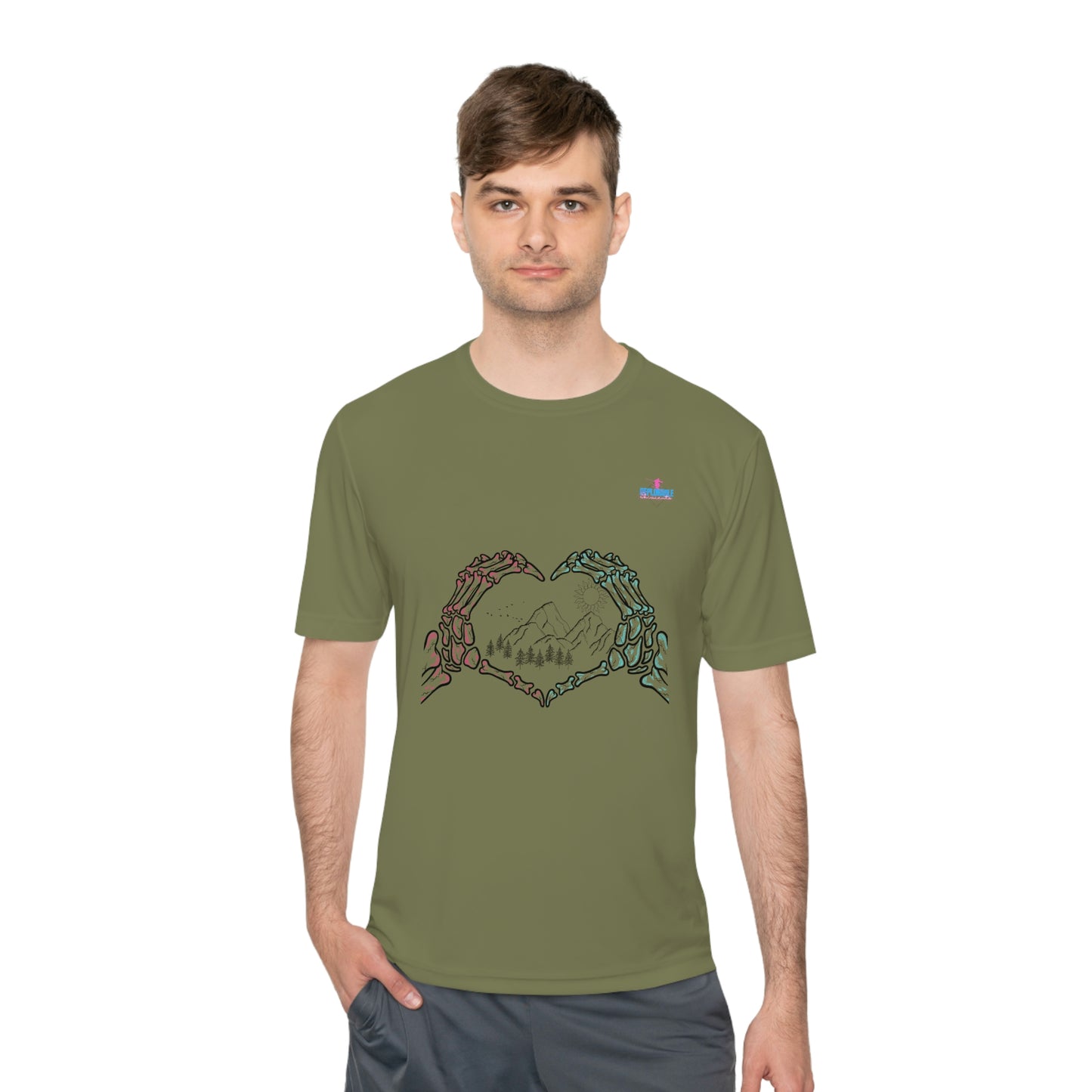 Mountain Love Moisture Wicking Tee