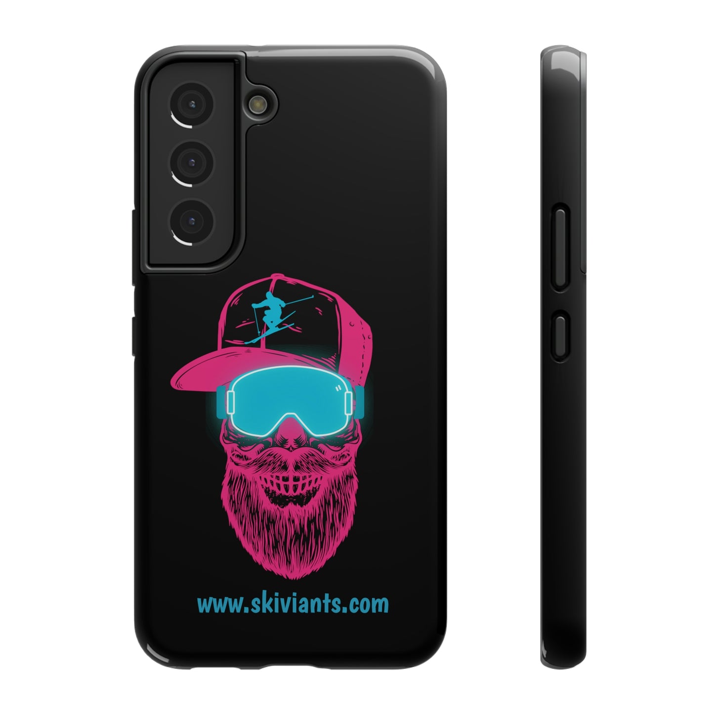 Pink Beard Impact-Resistant Phone Case