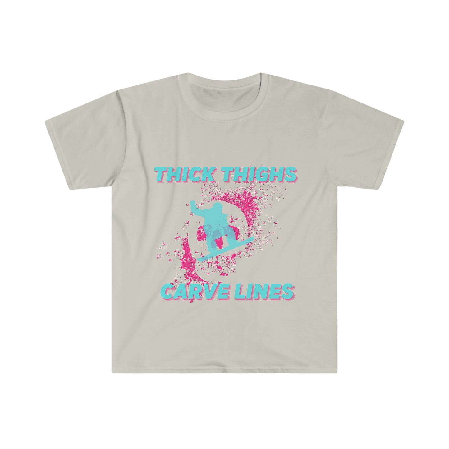 THICK THIGHS (BOARD) T-Shirt