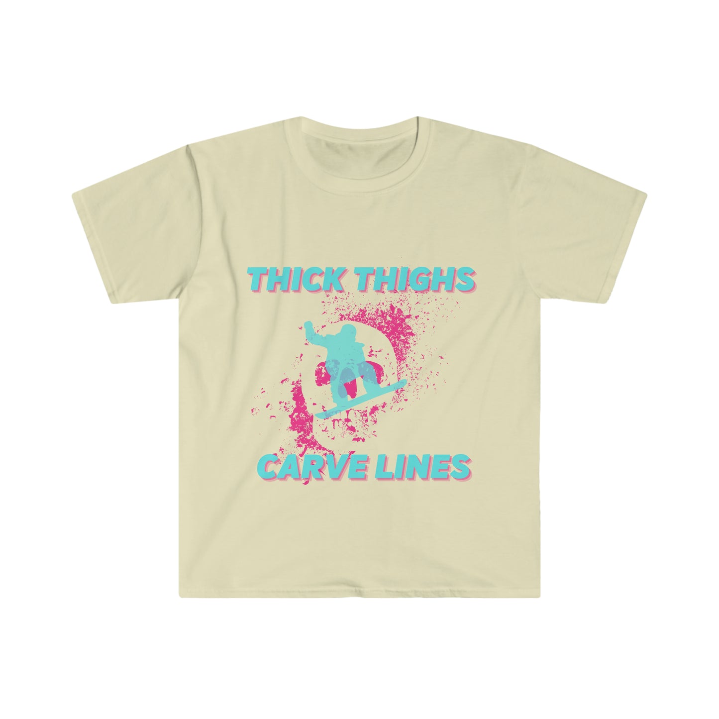 THICK THIGHS (BOARD) T-Shirt