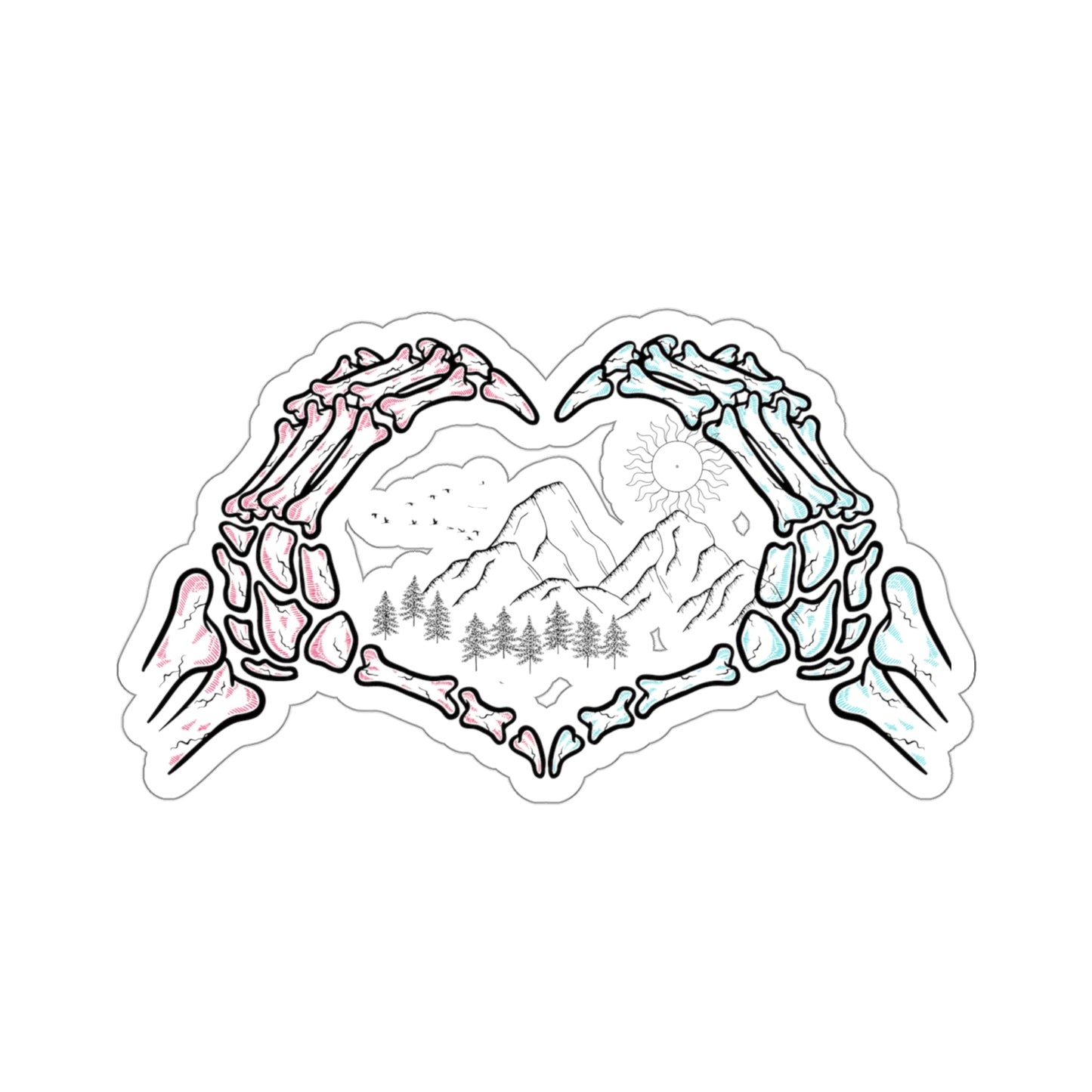 Mountain Love Stickers