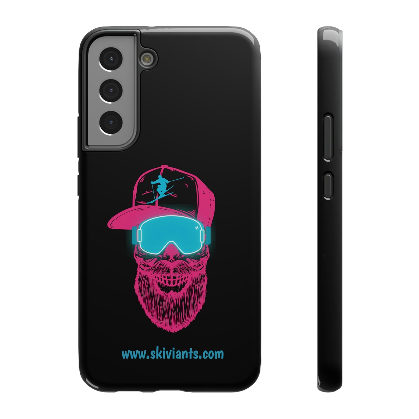 Pink Beard Impact-Resistant Phone Case