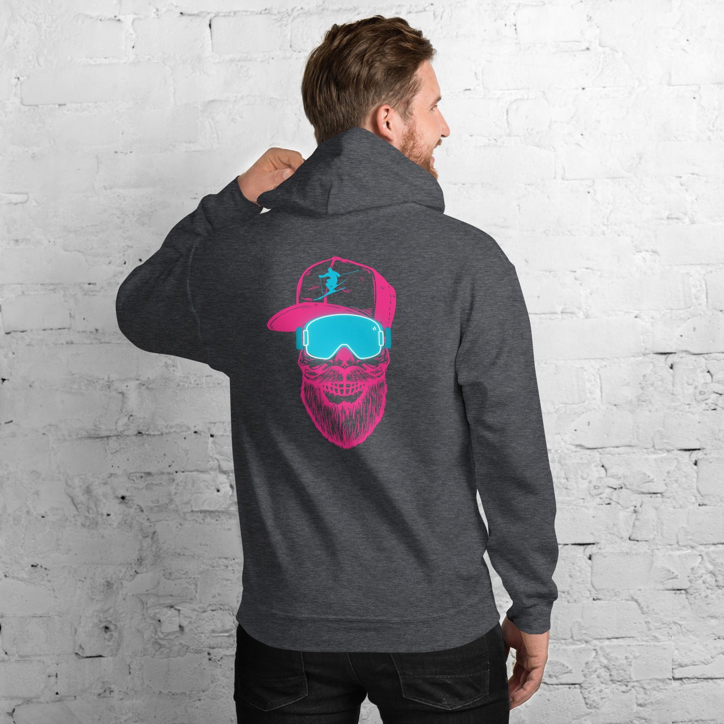 Pink Beard Hoodie