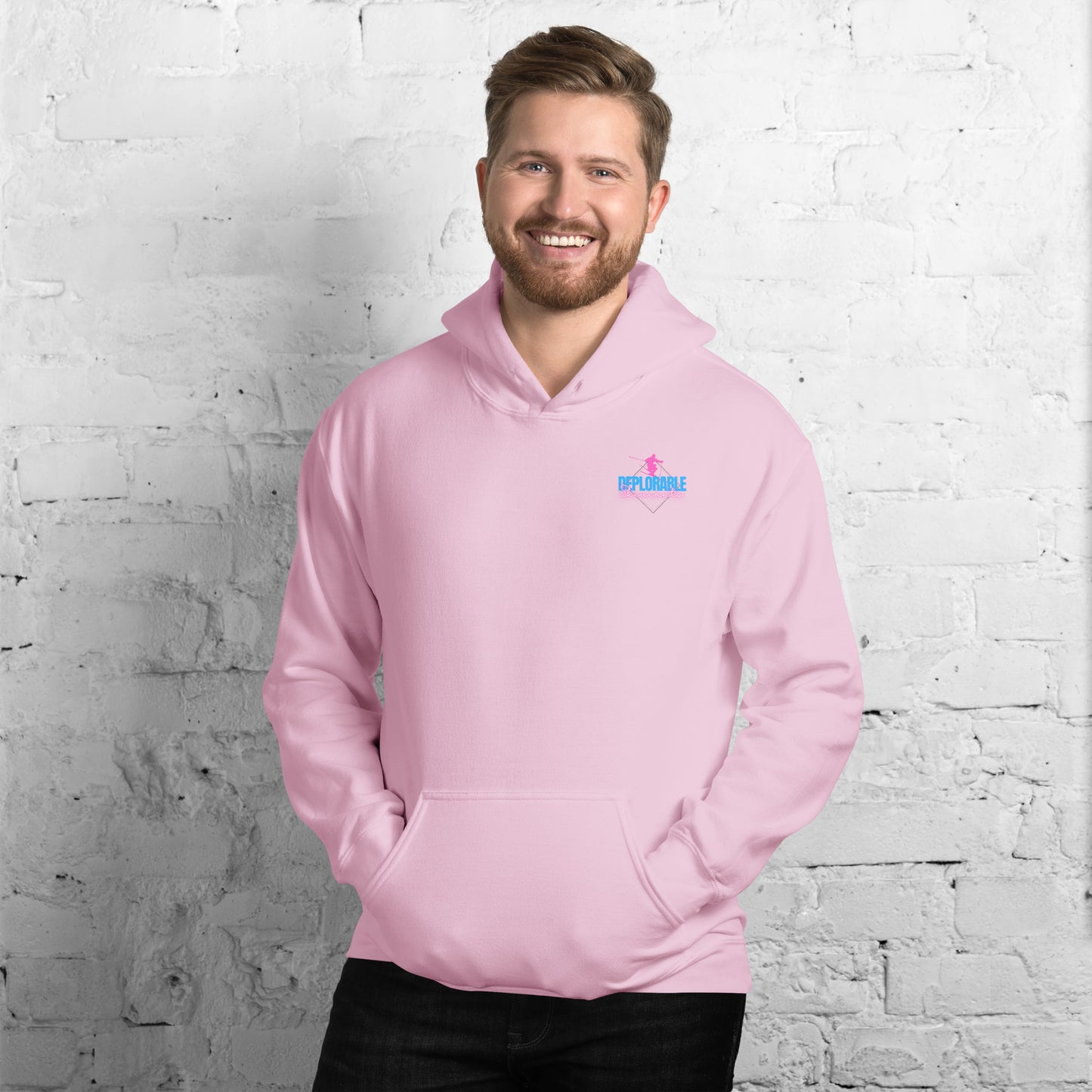 Pink Beard Hoodie